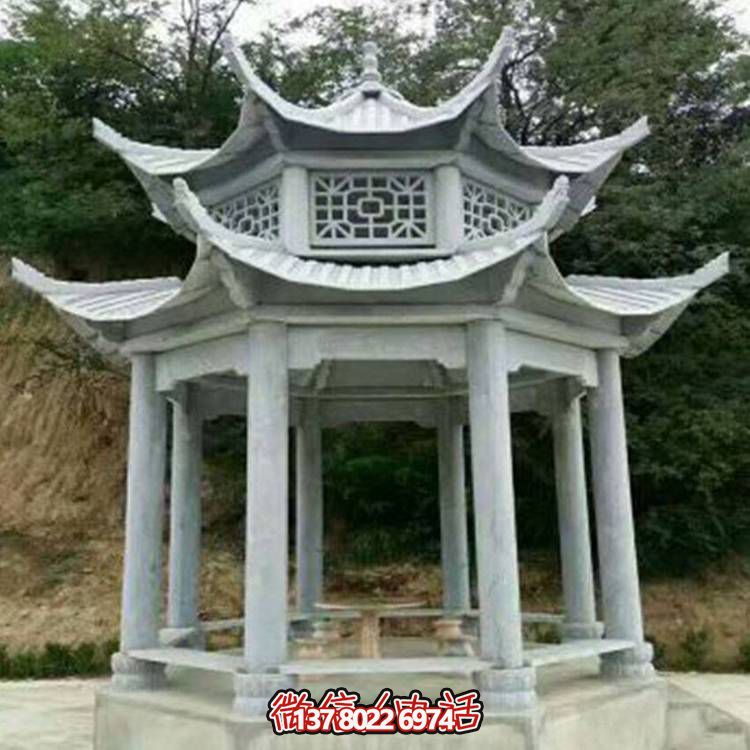 石亭子，為您的戶外休閑景區添彩