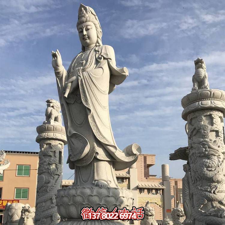 滴水觀音大型雕塑，欣賞美麗的戶外景點(diǎn)