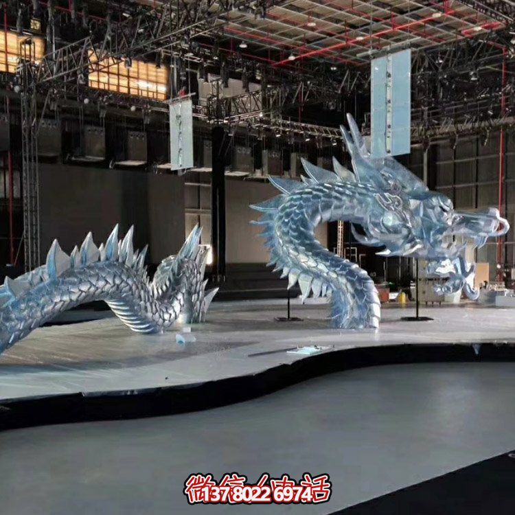 創(chuàng)意玻璃鋼龍雕塑，點亮景觀園林