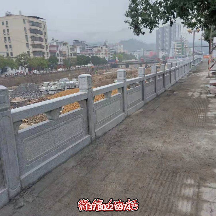 精美大理石雕塑圍欄，美化您的城市河道