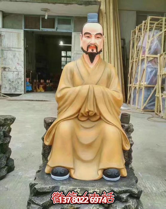 名醫扁鵲彩繪銅雕抽象景區扁鵲雕塑 名醫扁鵲彩繪銅雕抽象景區扁鵲雕塑