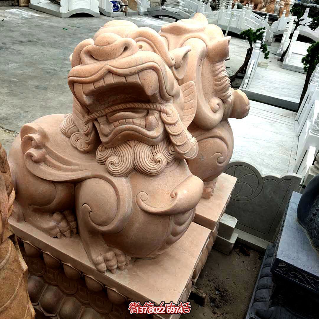庭院別墅創(chuàng)意花崗巖石雕貔貅雕塑 庭院別墅創(chuàng)意花崗巖石雕貔貅雕塑
